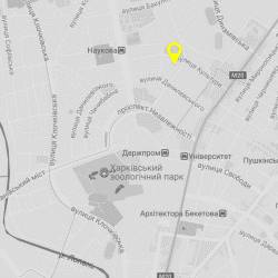 Сучасне розташування будинку «Слово»