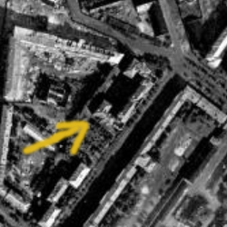 Будинок «Слово», зйомка німецькими літаками